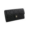シャネル 長財布 レディース ブラック CHANEL AP1000 B10583 C3906 ブラック
