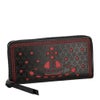ヴィヴィアンウエストウッド 長財布 レディース LASER CUT LEATHER ブラック Vivienne Westwood 5106005MW L00CP N101 SHINY BLACK/RED