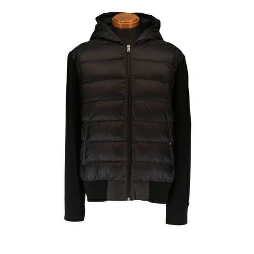 モンクレール カーディガン ブルゾン ニット ダウン アウター メンズ CARDIGAN TRICOT ブラック MONCLER I2 091 9B000 08 M1131 999 BLACK サイズL