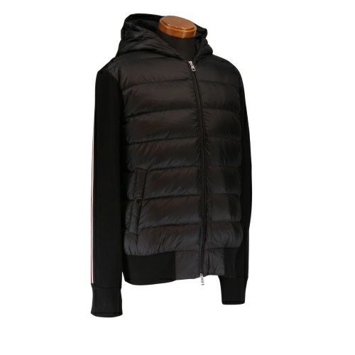 モンクレール カーディガン ブルゾン ニット ダウン アウター メンズ CARDIGAN TRICOT ブラック MONCLER I2 091 9B000 08 M1131 999 BLACK サイズL