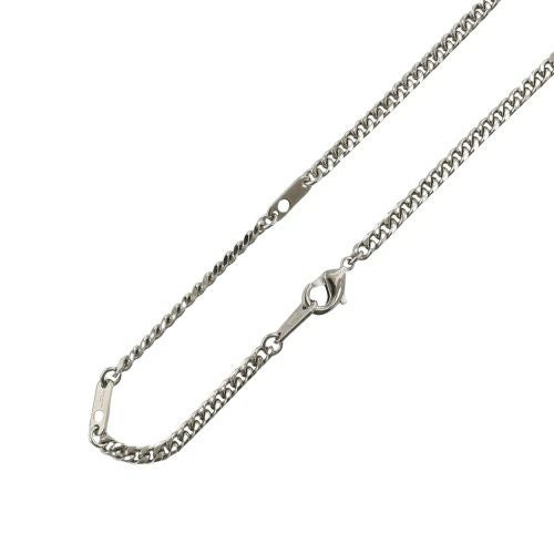 ルイヴィトン ペンダント・ダミエ ステープル シルバー LOUIS VUITTON M02446