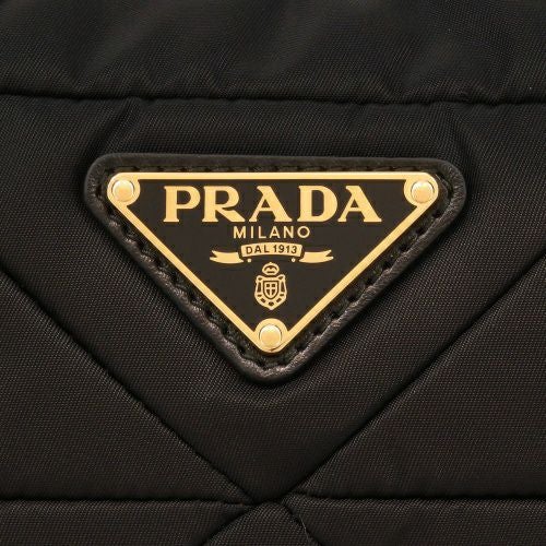 プラダ ショルダーバッグ レディース TESSUTO QUILTING ブラック PRADA 1BC151 V D9M RDJN F0632 NERO 1