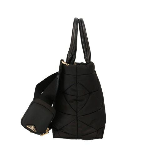 プラダ ショルダーバッグ レディース TESSUTO QUILTING ブラック PRADA 1BG373 V B9M RDJN F0632 NERO 1
