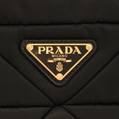 プラダ ショルダーバッグ レディース TESSUTO QUILTING ブラック PRADA
