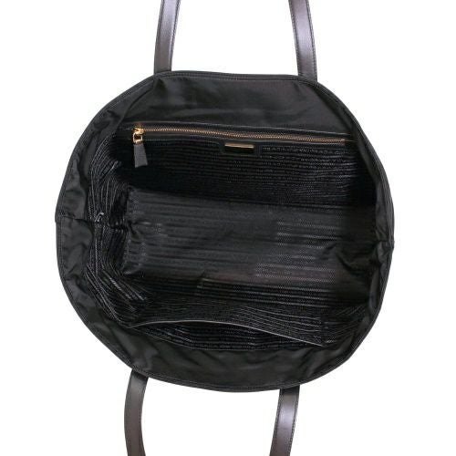 プラダ トートバッグ レディース TESSUTO+SAFFIANO ブラック PRADA