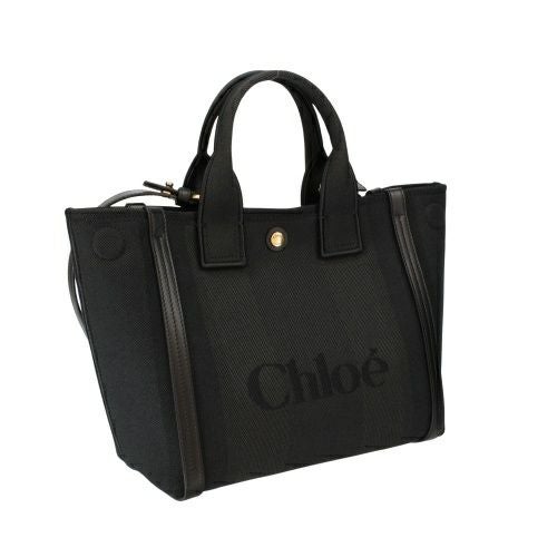 クロエ ハンドバッグ レディース CHLOE CARRY SMALL TOTE ブラック CHLOE CHC25SS911 O65 001 BLACK