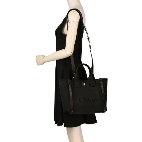 クロエ ハンドバッグ レディース CHLOE CARRY SMALL TOTE ブラック CHLOE CHC25SS911 O65 001 BLACK