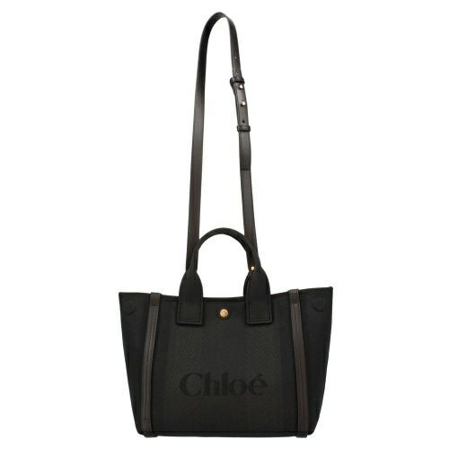 クロエ ハンドバッグ レディース CHLOE CARRY SMALL TOTE ブラック CHLOE CHC25SS911 O65 001 BLACK