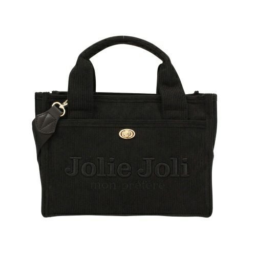 ジョリージョリ ハンドバッグ レディース ブラック Jolie Joli JJ-2024121CD-001 BLACK