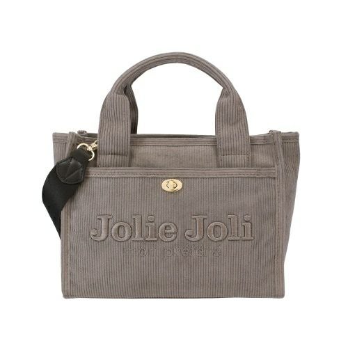 ジョリージョリ ハンドバッグ レディース グレー Jolie Joli JJ-2024121CD-507 CHARCOAL GRAY