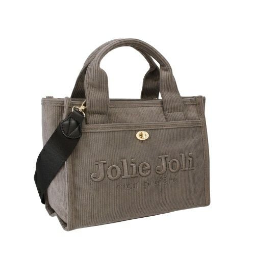 ジョリージョリ ハンドバッグ レディース グレー Jolie Joli JJ-2024121CD-507 CHARCOAL GRAY