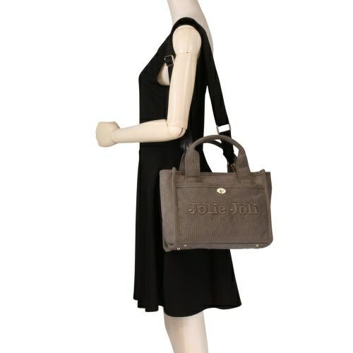ジョリージョリ ハンドバッグ レディース グレー Jolie Joli JJ-2024121CD-507 CHARCOAL GRAY