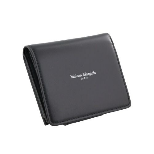 メゾンマルジェラ 二つ折り財布 レディース ブラック Maison Margiela SA2UI0017P8729 H1145 BLAECK/SILVER
