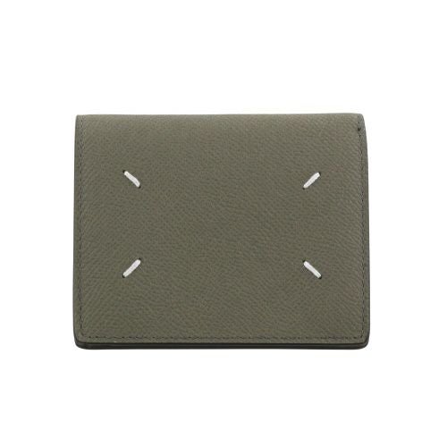 メゾンマルジェラ 二つ折り財布 レディース カーキグリーン Maison