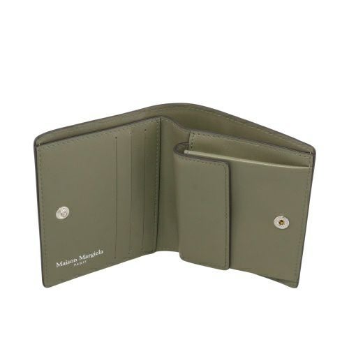 メゾンマルジェラ 二つ折り財布 レディース カーキグリーン Maison Margiela SA3UI0007P4745 T7429 KHAKI