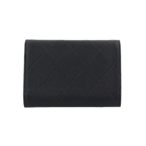 シャネル 三つ折り財布 レディース ブラック CHANEL AP4951 B22099 94305