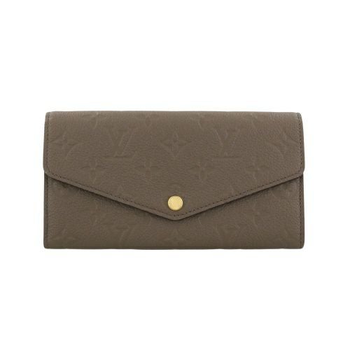ルイヴィトン 長財布 モノグラムアンプラント ポルトフォイユ・サラ グレー LOUIS VUITTON M25909 スモークグレー