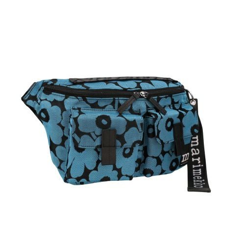 マリメッコ ボディバッグ レディース SLING BAG M UNIKKO ウニッコ ブルー marimekko 94615 590 Blue/Black