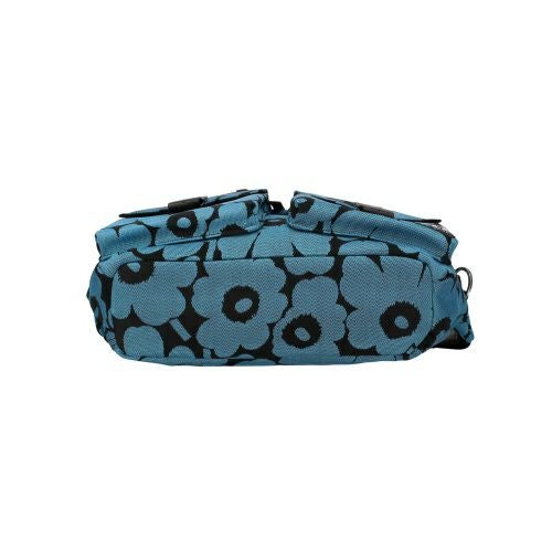 マリメッコ ボディバッグ レディース SLING BAG M UNIKKO ウニッコ ブルー marimekko 94615 590 Blue/Black