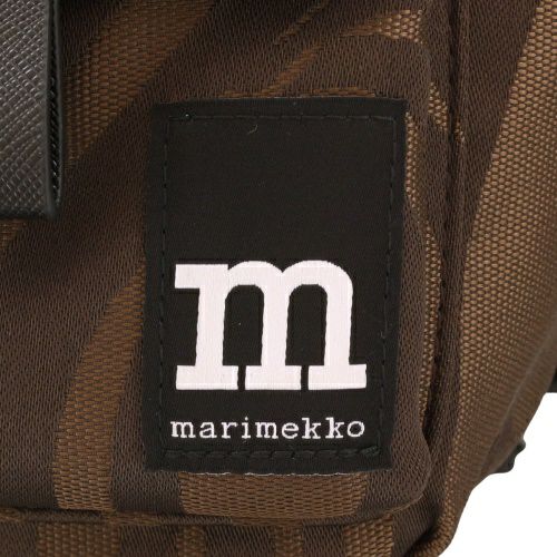 マリメッコ ボディバッグ レディース SLING BAG M JOKURAITA ブラウン
