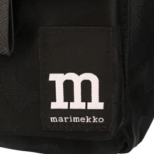 マリメッコ ボディバッグ レディース SLING BAG M UNIKKO ウニッコ ブラック marimekko 94617 999 BLACK/BLACK