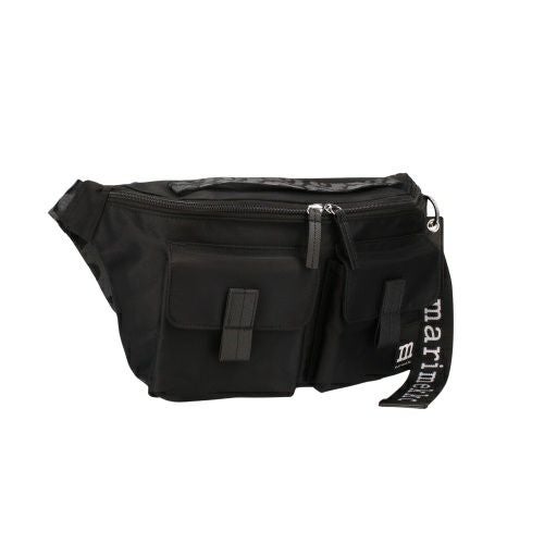 マリメッコ ボディバッグ レディース SLING BAG M SOLID ブラック marimekko 94618 009 BLACK