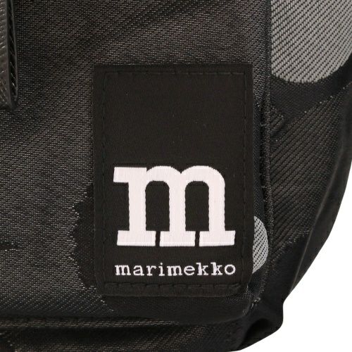 マリメッコ ボディバッグ レディース SLING BAG M UNIKKO ウニッコ ブラック marimekko 94810 990 Grey/Dark Grey/Black