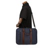 フルボ ビジネスバッグ メンズ VERSO briefcase Black FRB026 ブルー Furbo FRB026 NV/BR