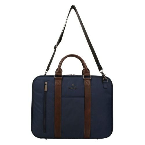 フルボ ビジネスバッグ メンズ VERSO briefcase Black FRB026 ブルー Furbo FRB026 NV/BR