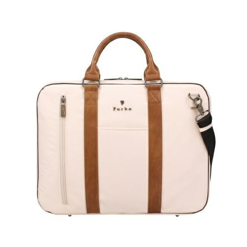 フルボ ビジネスバッグ メンズ VERSO briefcase Black FRB026 ホワイト Furbo FRB026 WH/BR