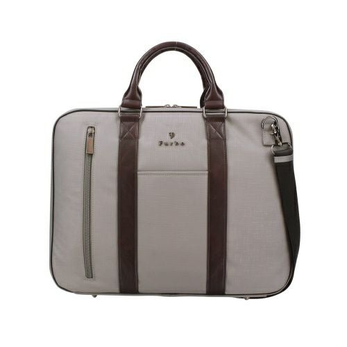 フルボ ビジネスバッグ メンズ VERSO briefcase Black FRB026 グレー Furbo FRB026 GY/DBR