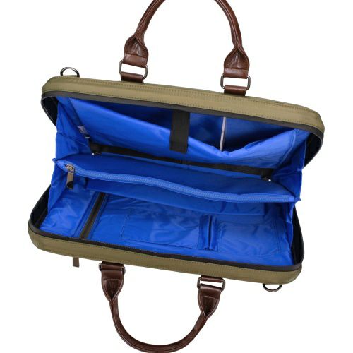 フルボ ビジネスバッグ メンズ VERSO briefcase Black FRB026 カーキグリーン Furbo FRB026 KH/BR