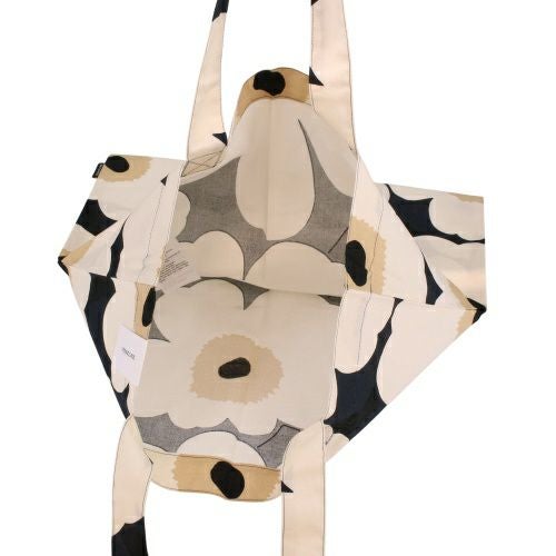 マリメッコ トートバッグ レディース PIENI UNIKKO TOTE BAG ネイビー marimekko 74528 518 Mid Night blue/Cream/Hay