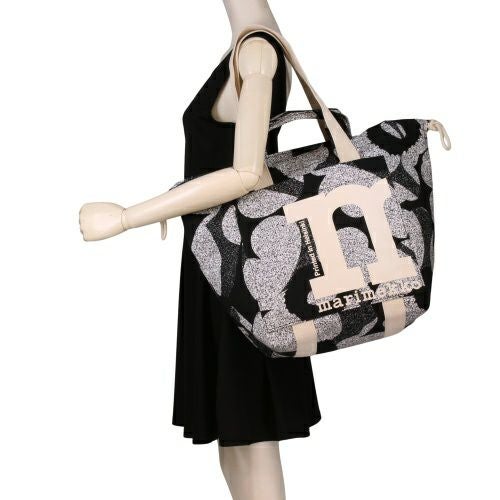 マリメッコ ショルダーバッグ レディース MONO CITY TOTE UNIKKO ウニッコ ブラック marimekko 94580 910 Black/White