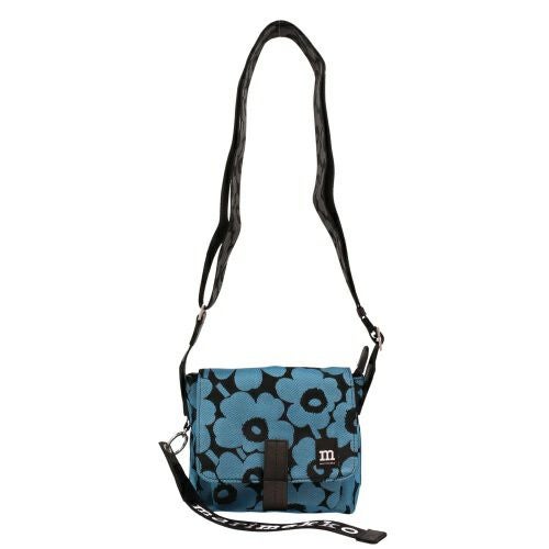 マリメッコ ショルダーバッグ レディース MINI MESSENGER UNIKKO ブルー marimekko 94607 590 Blue/Black