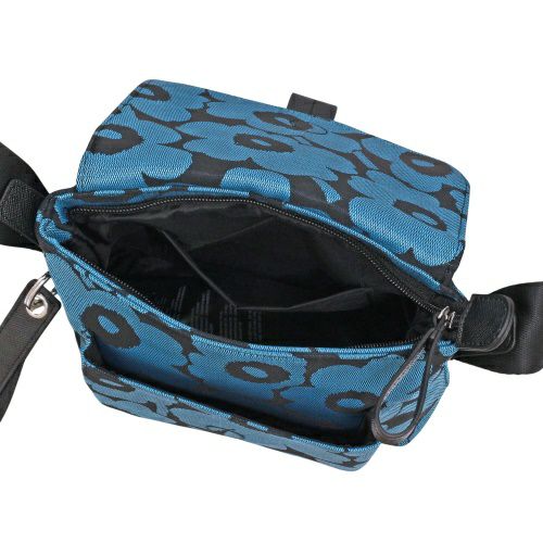 マリメッコ ショルダーバッグ レディース MINI MESSENGER UNIKKO ブルー marimekko 94607 590 Blue/Black