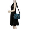 マリメッコ ショルダーバッグ レディース MINI MESSENGER UNIKKO ブルー marimekko 94607 590 Blue/Black