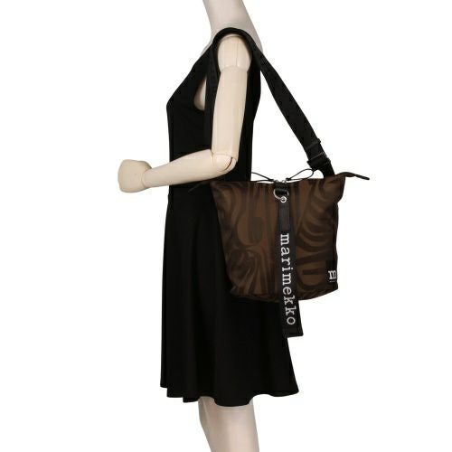マリメッコ ショルダーバッグ レディース CARRY ALL JOKURAITA ブラウン marimekko 94611 880 Brown/Dark Brown