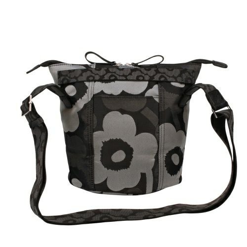 マリメッコ ショルダーバッグ レディース CARRY ALL UNIKKO ブラック marimekko 94634 990 Grey/Dark Grey/Black
