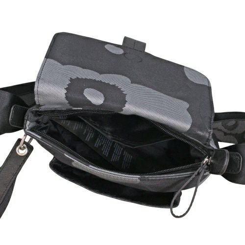 マリメッコ ショルダーバッグ レディース MINI MESSENGER UNIKKO ブラウン marimekko 94808 990 Grey/Dark Grey/Black