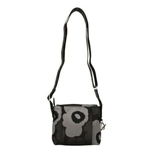 マリメッコ ショルダーバッグ レディース MINI MESSENGER UNIKKO ブラウン marimekko 94808 990 Grey/Dark Grey/Black
