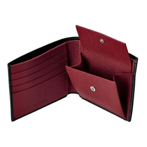 ブルガリ 二つ折り財布 メンズ Bulgari Bulgari Man ブラック BVLGARI 288273 BLACK