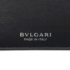 ブルガリ 二つ折り財布 メンズ Bulgari Logo Infinitum ブラック BVLGARI 292714 BLACK