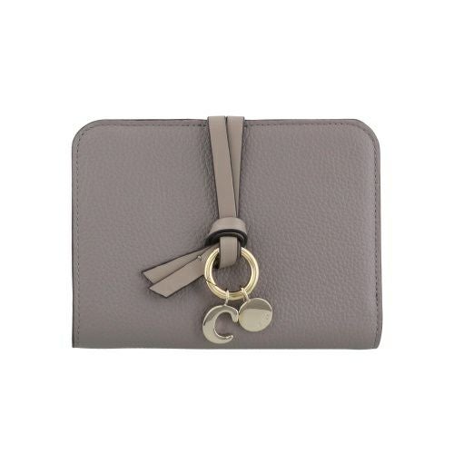 クロエ 二つ折り財布 レディース ALPHABET BIFOLD WALLET グレー CHLOE CH25AP999 F57 053 CASHMERE GREY