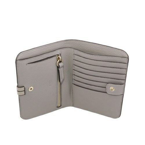 クロエ 二つ折り財布 レディース ALPHABET BIFOLD WALLET グレー CHLOE