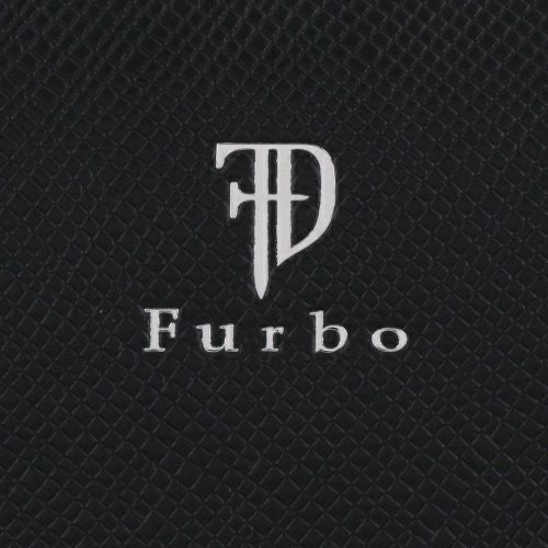 フルボ 二つ折り財布 メンズ ブラック Furbo FRB151 BK