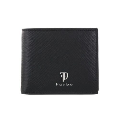 フルボ 二つ折り財布 メンズ ブラック Furbo FRB152 BK
