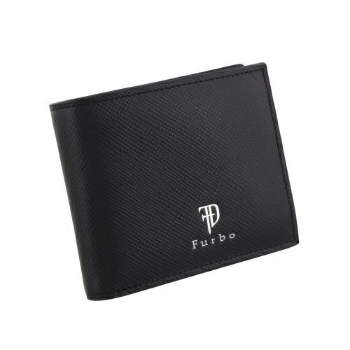 フルボ 二つ折り財布 メンズ ブラック Furbo FRB152 BK