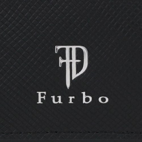 フルボ 二つ折り財布 メンズ ブラック Furbo FRB152 BK