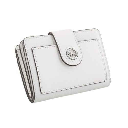マイケルコース 二つ折り財布 レディース ホワイト MICHAEL KORS 32H3S0KD5L 085 OPTIC WHITE